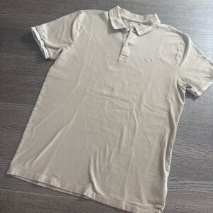 Hollister Men’s Polo Shirt Advanced Stretch Size M Short Sleeve Cotton